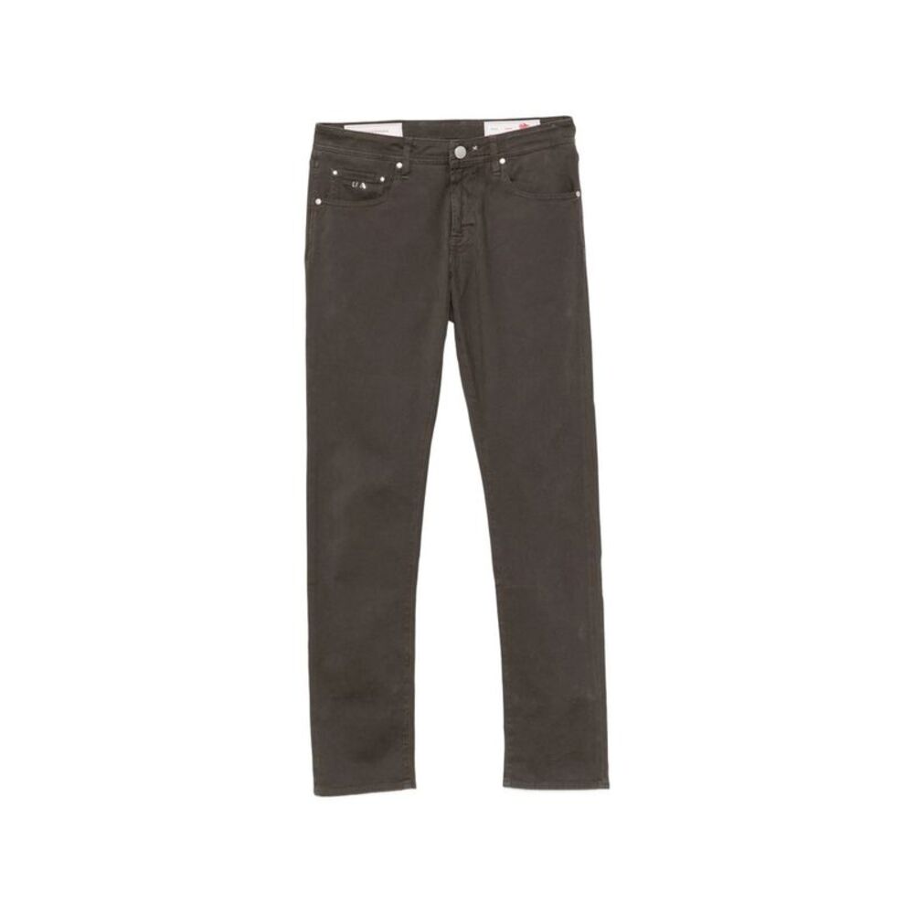 Tramarossa Brown Trousers - Regular & Straight-Leg Trousers Men